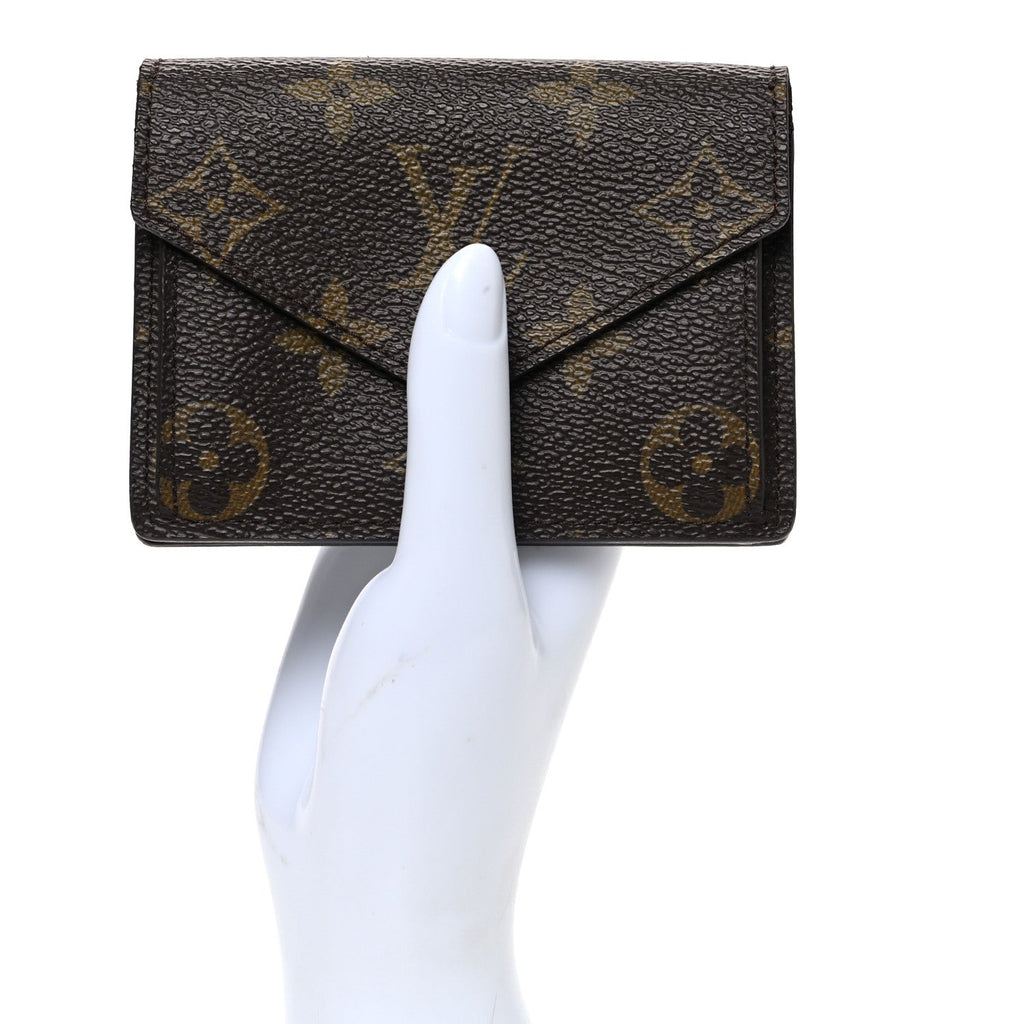 Louis Vuitton Monogram Compact Marie Wallet Rouge