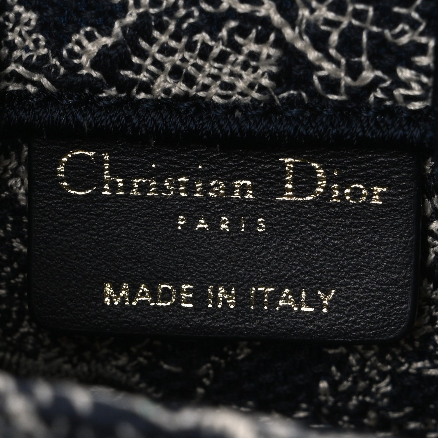 Christian Dior Canvas Toile de Jouy Reverse Embroidered Mini Book Tote Phone Bag Blue