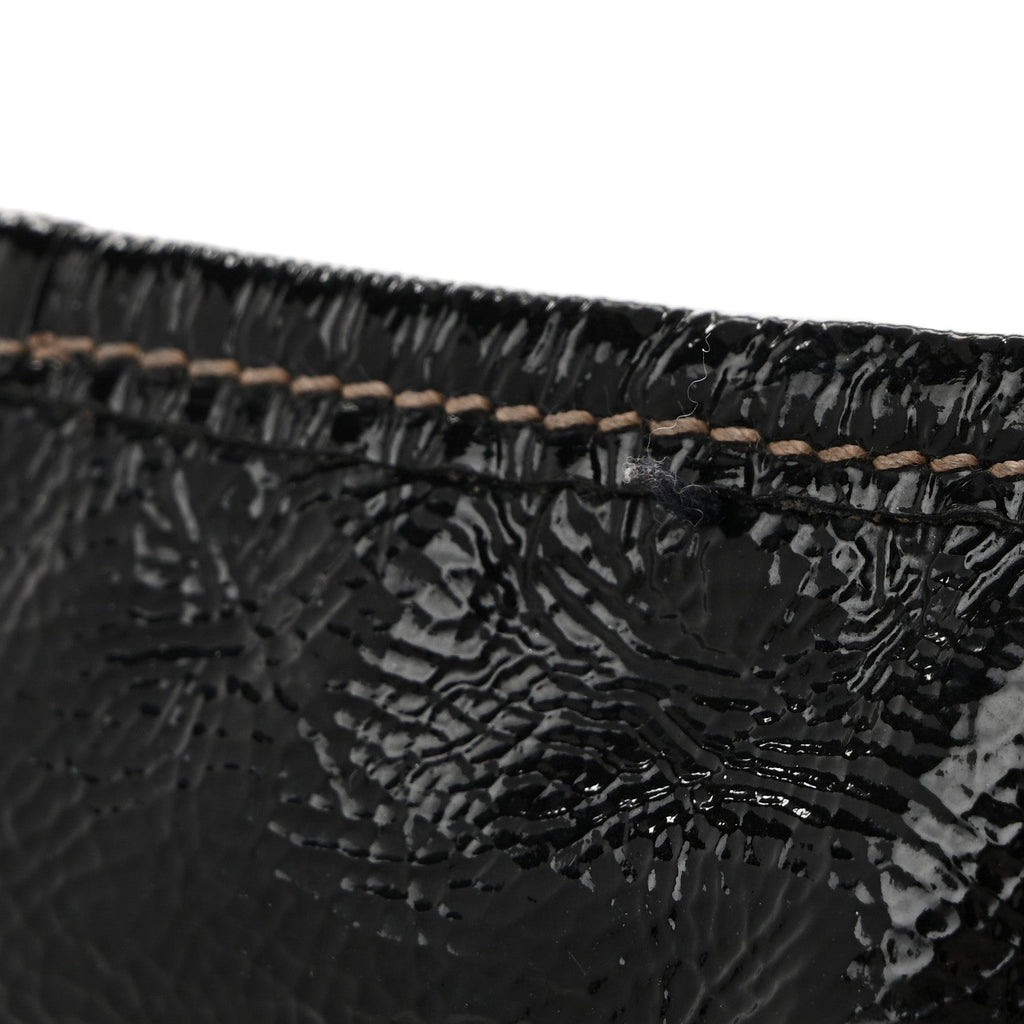 Gucci Patent Medium Pelham Shoulder Bag Black