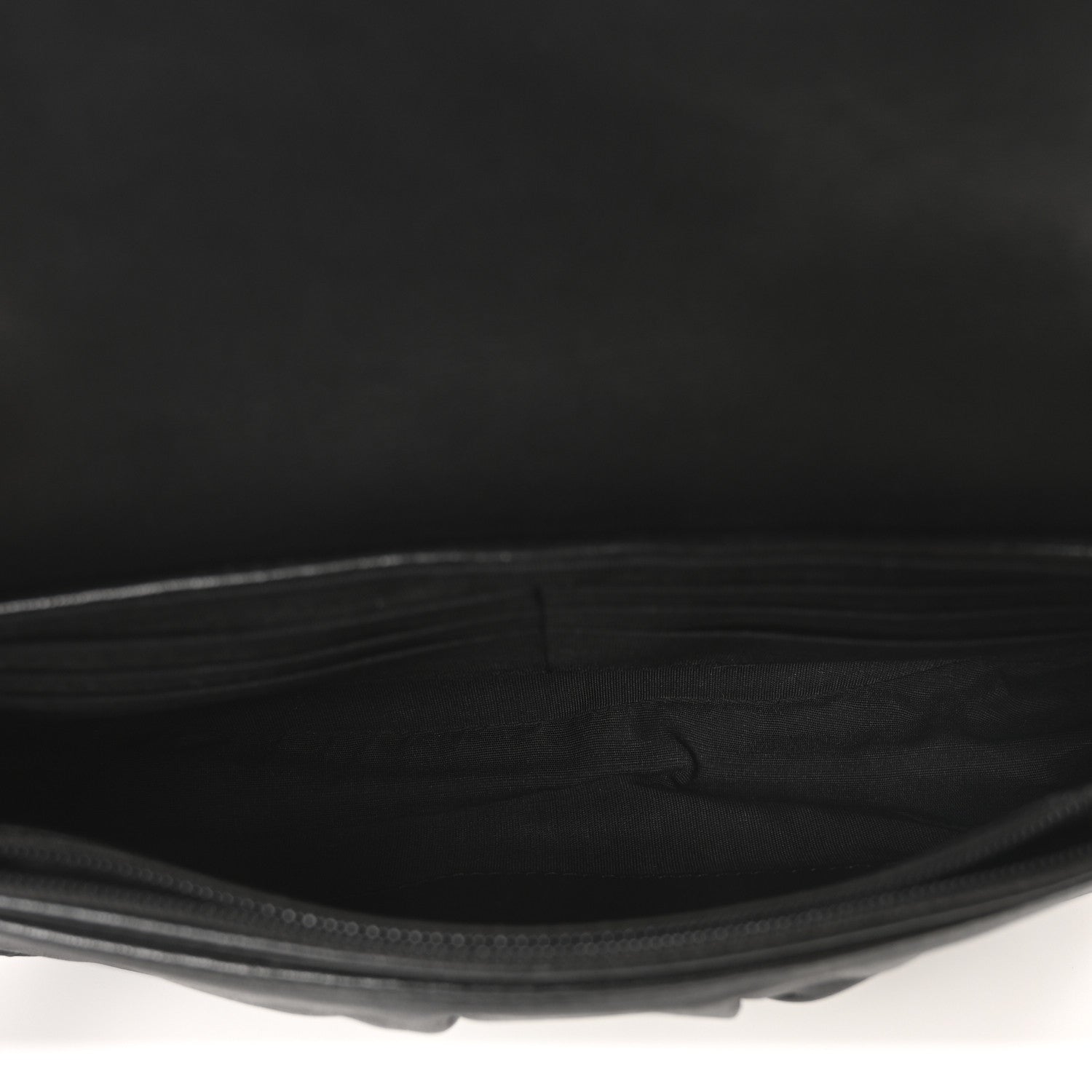 Chanel Lambskin Half Moon Wallet On Chain WOC Black