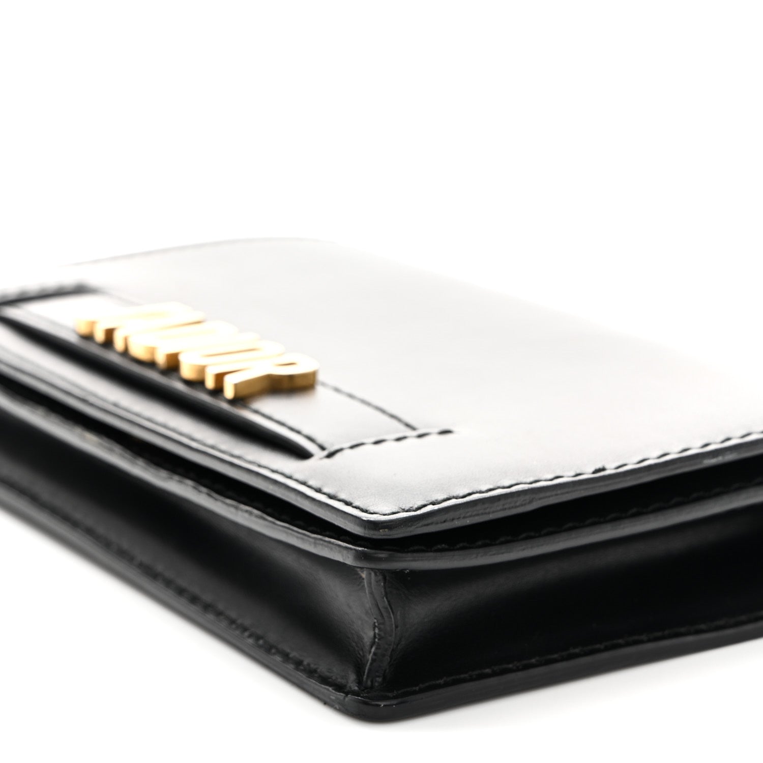 Christian Dior Calfskin J'Adior Wallet on Chain Pouch Black