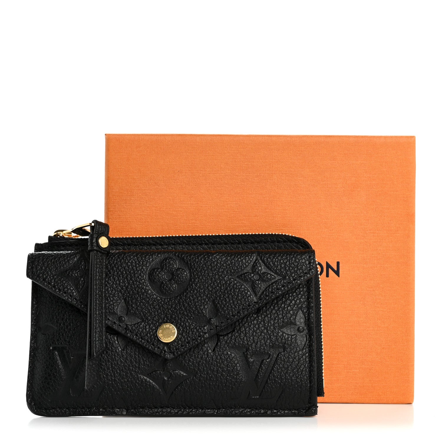 Louis Vuitton Empreinte Recto Verso Card Holder Black