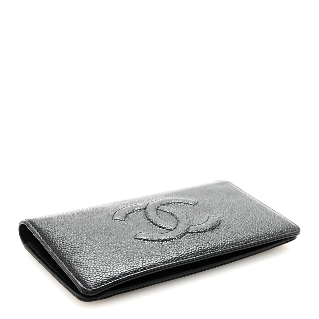 Caviar Timeless CC Yen Wallet Black