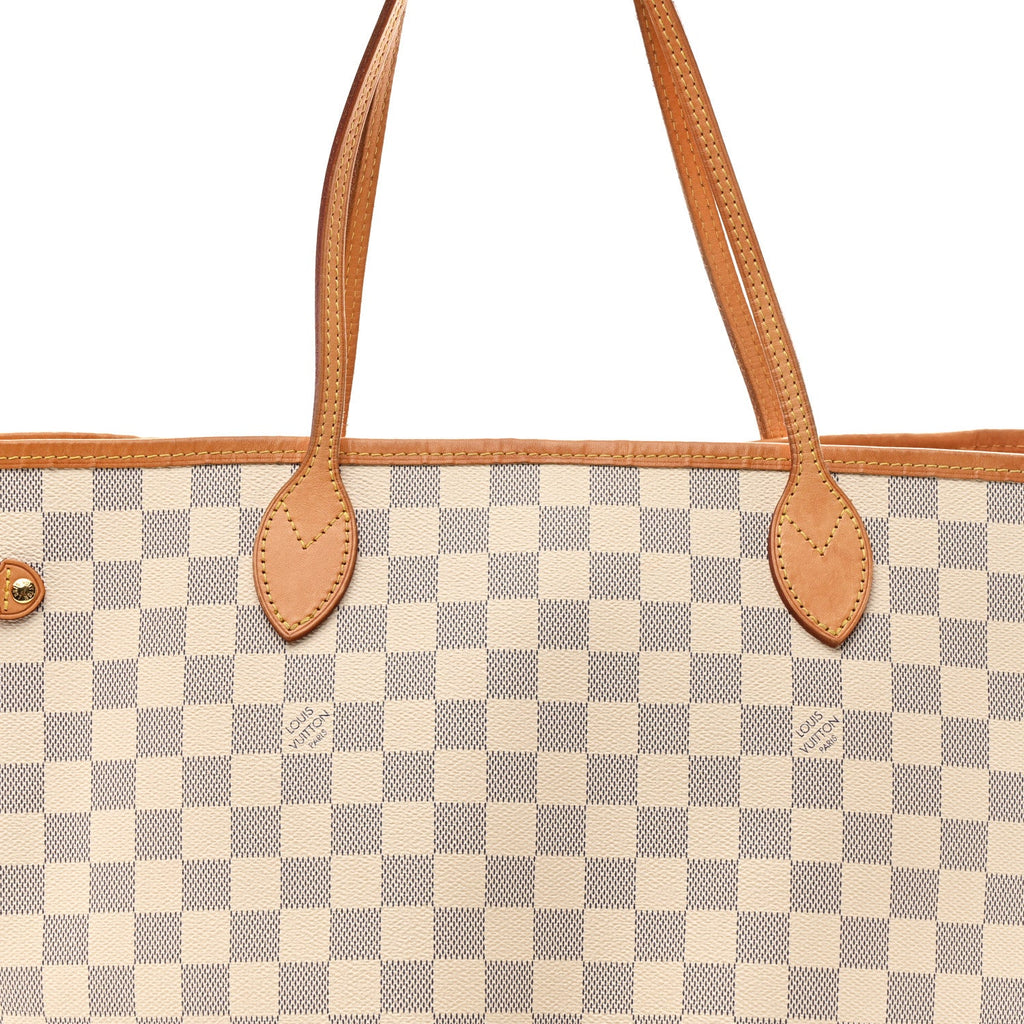 Louis Vuitton Damier Azur Neo Neverfull GM Rose Ballerine