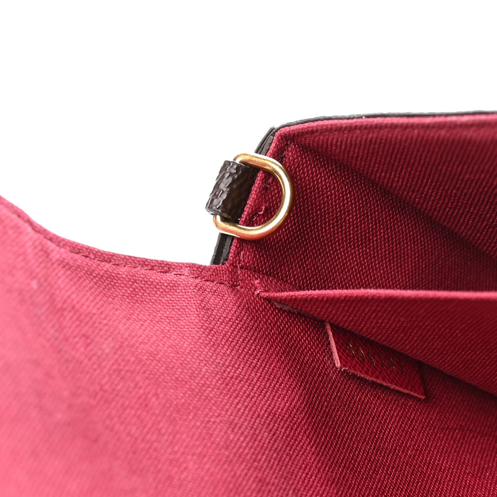 Louis Vuitton Monogram Pochette Felicie Chain Wallet Fuchsia