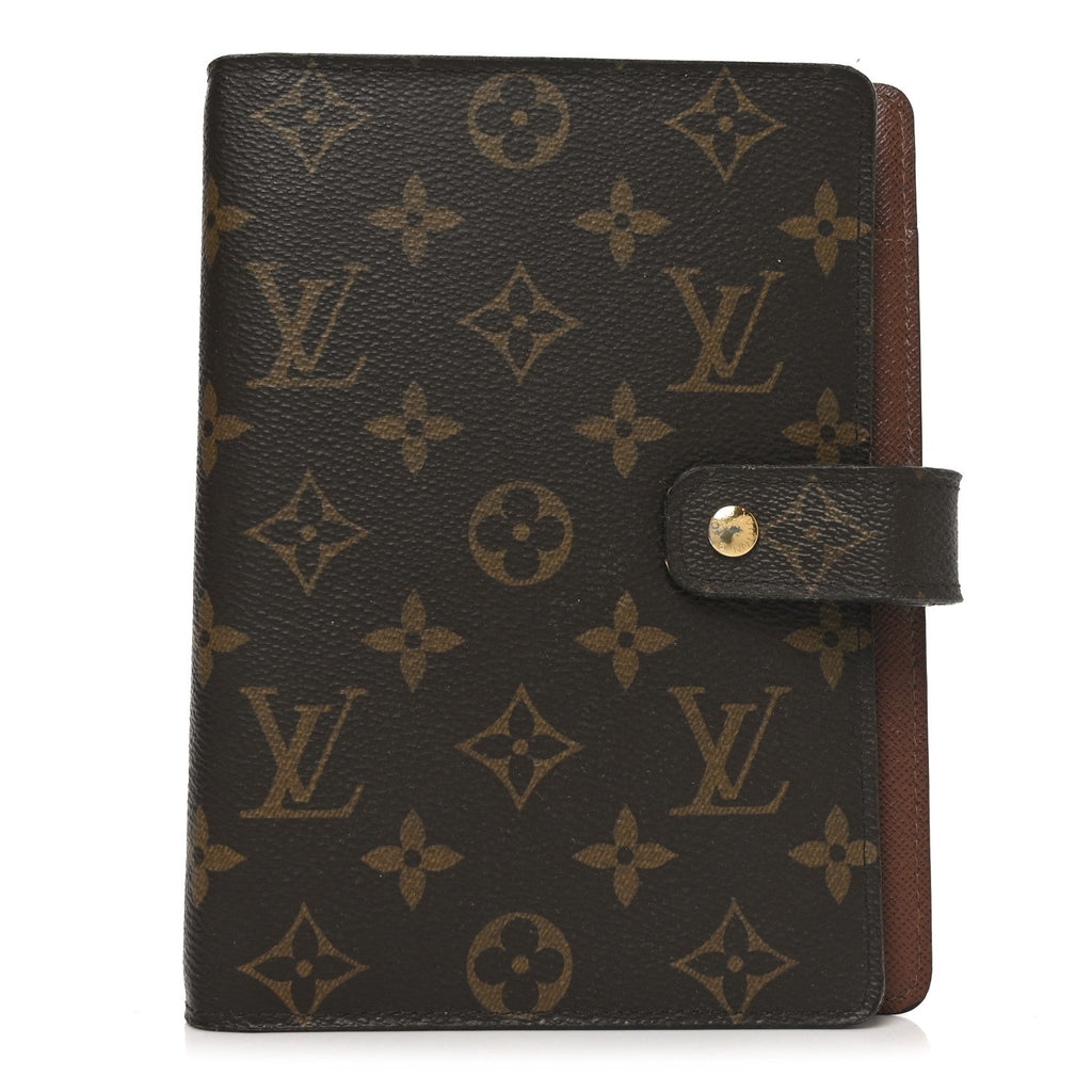 Louis Vuitton Monogram Medium Ring Agenda Cover