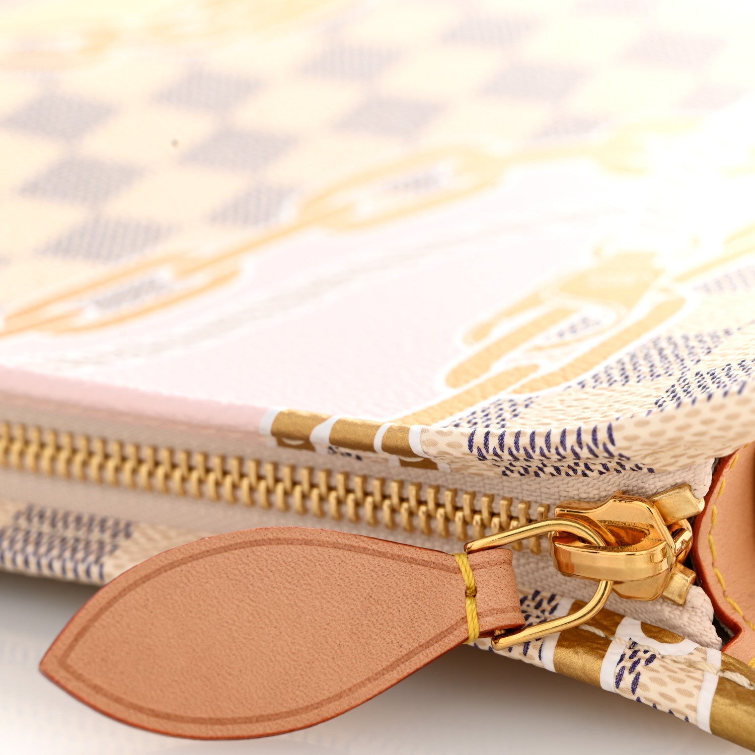 Louis Vuitton Damier Azur Nautical Toiletry Pouch On Chain