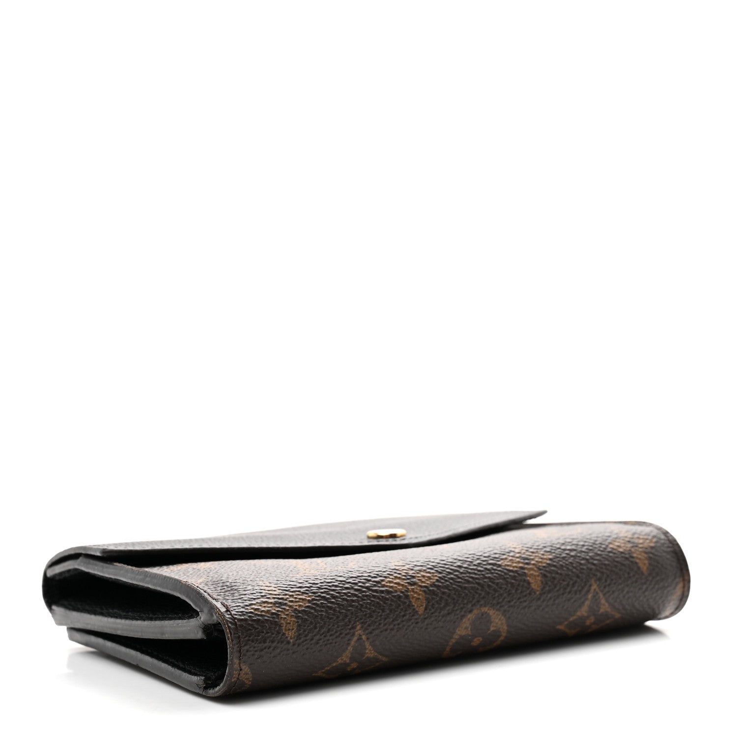 Louis Vuitton Monogram Pallas Compact Wallet Black