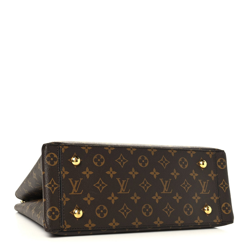 Louis Vuitton Monogram Flower Tote Black