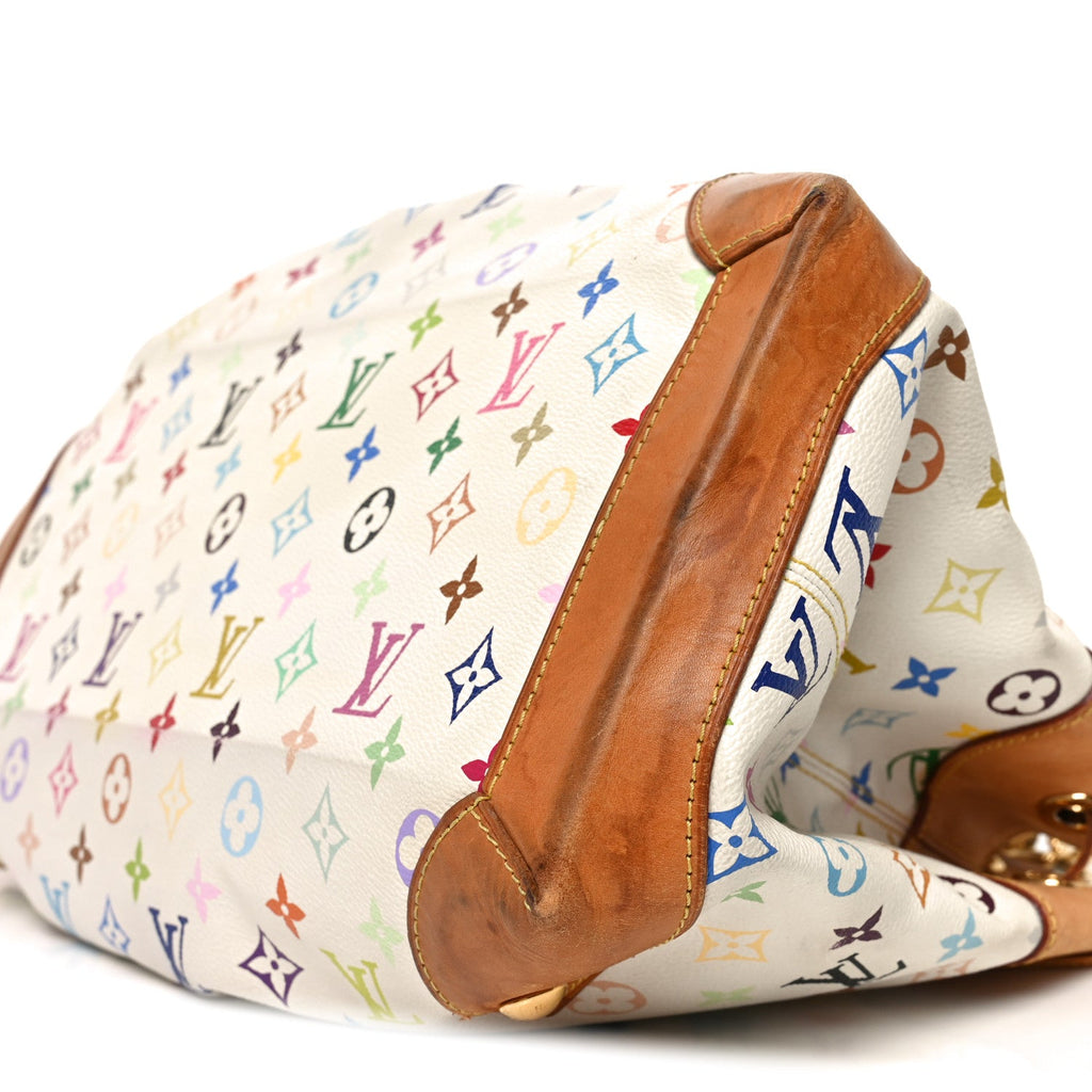 Louis Vuitton Monogram Multicolor Ursula White