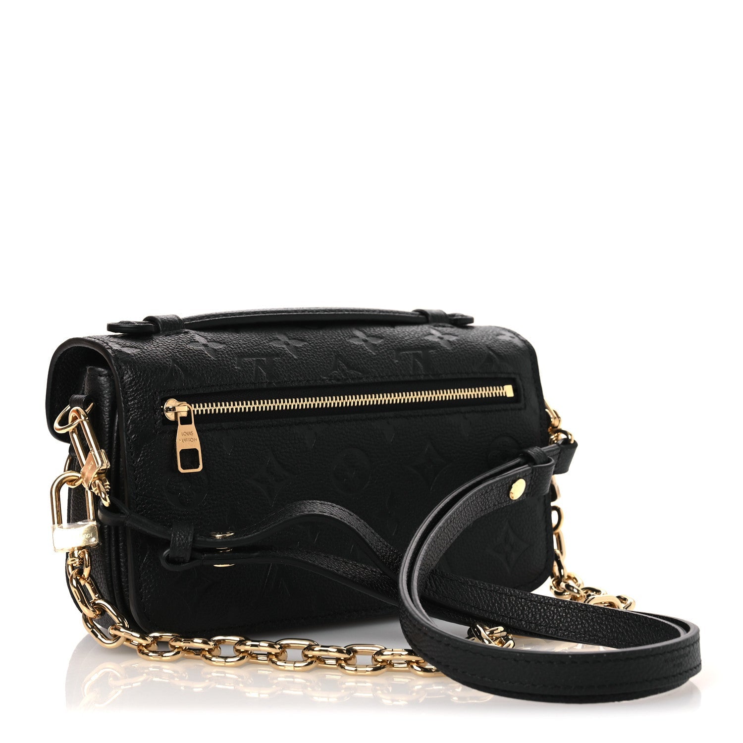 Louis Vuitton Empreinte Pochette Metis East West Black