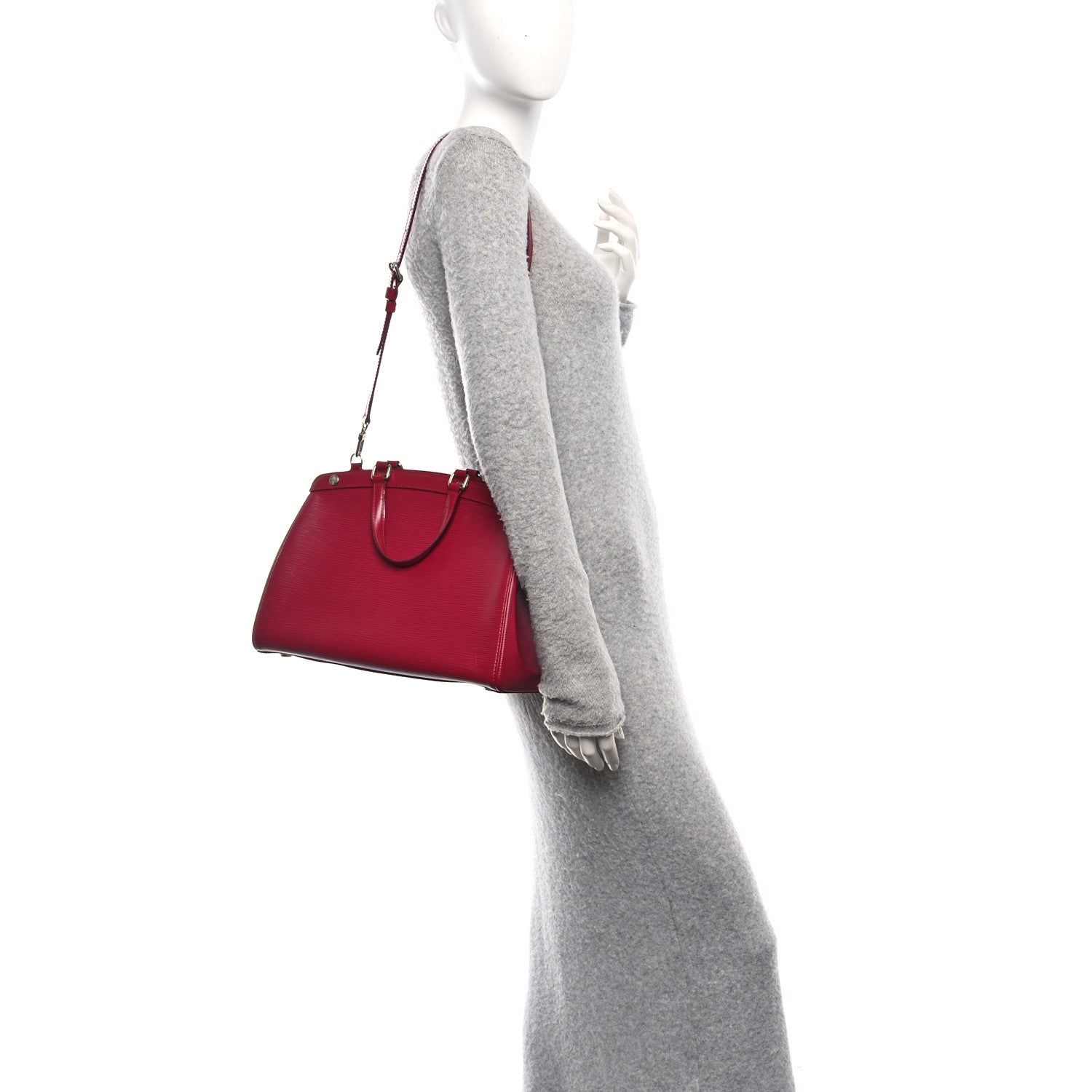 Louis Vuitton Epi Brea MM Rubis