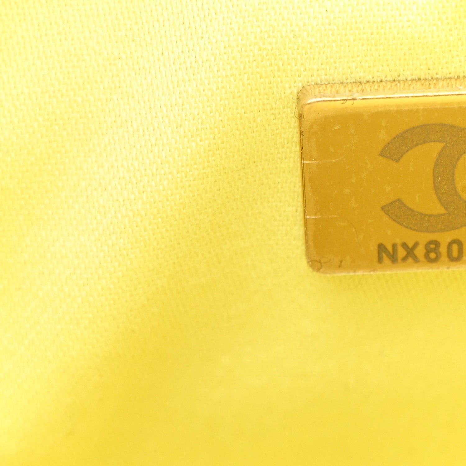 Chanel Caviar Quilted Mini Chanel 25 Handbag Light Yellow
