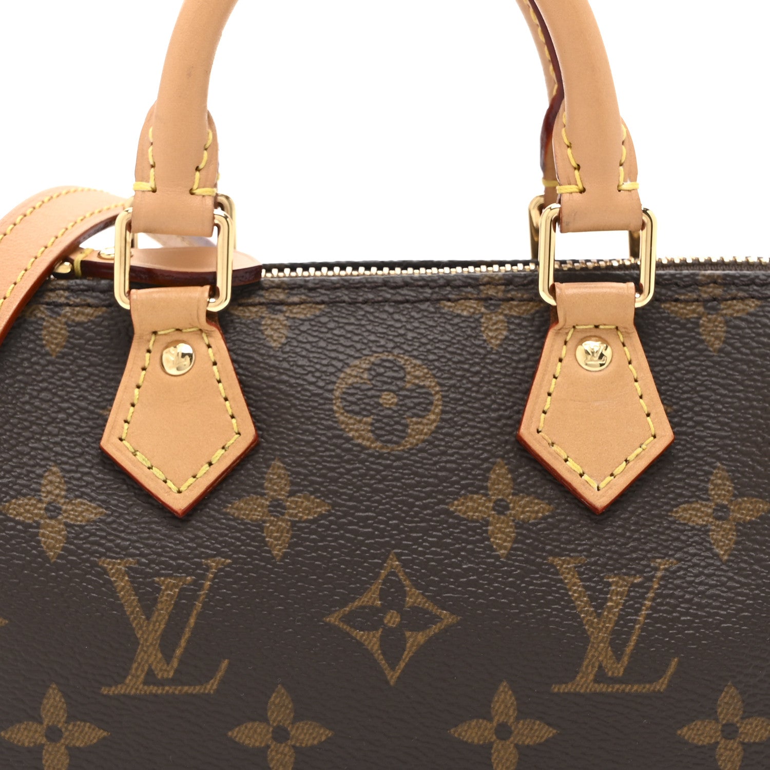 Louis Vuitton Monogram Nano Speedy Bandouliere
