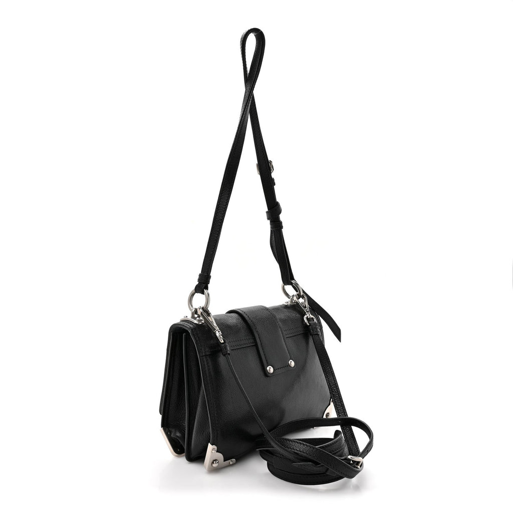 Prada Glace Calf Soft Cahier Bag Black Astrale