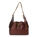 Chanel Caviar Quilted Small Chanel 25 Handbag Brown
