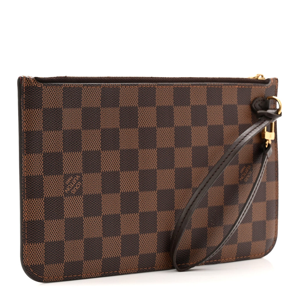 Louis Vuitton Damier Ebene Neverfull MM GM Pochette