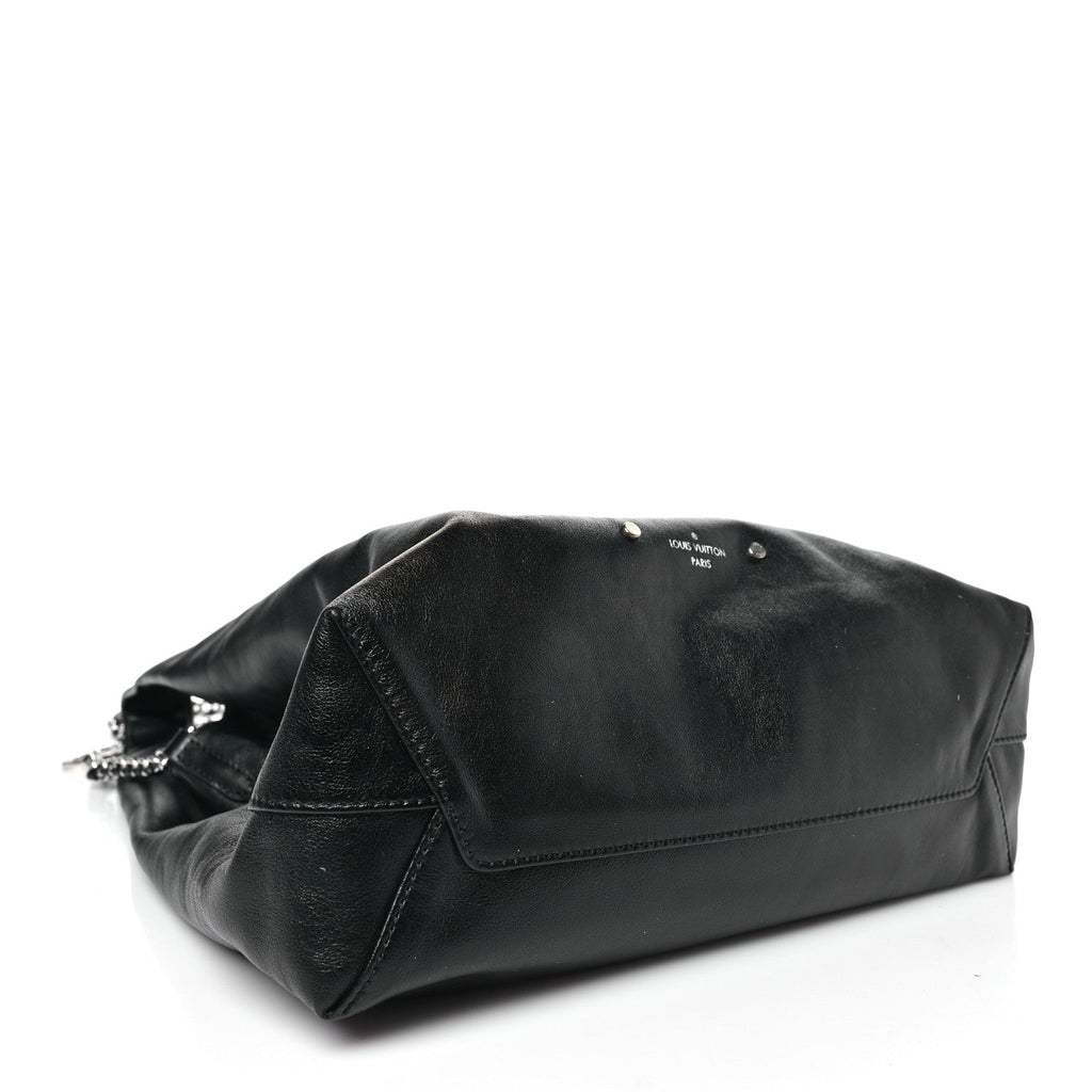 Louis Vuitton Calfskin Monogram Atlantis Vibe MM Black