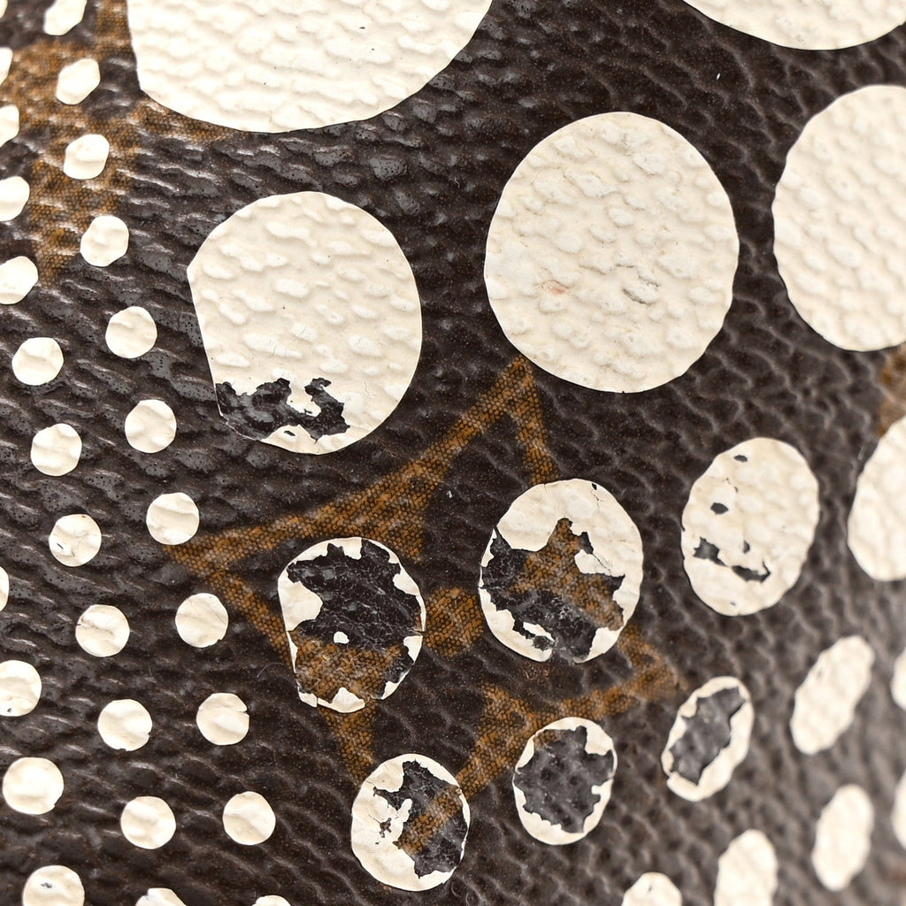 Louis Vuitton Monogram Kusama Waves Neverfull MM White