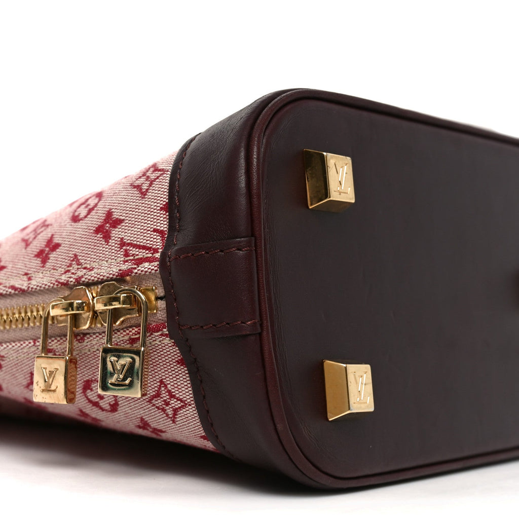 Louis Vuitton Mini Monogram Alma Haut Tote Cherry