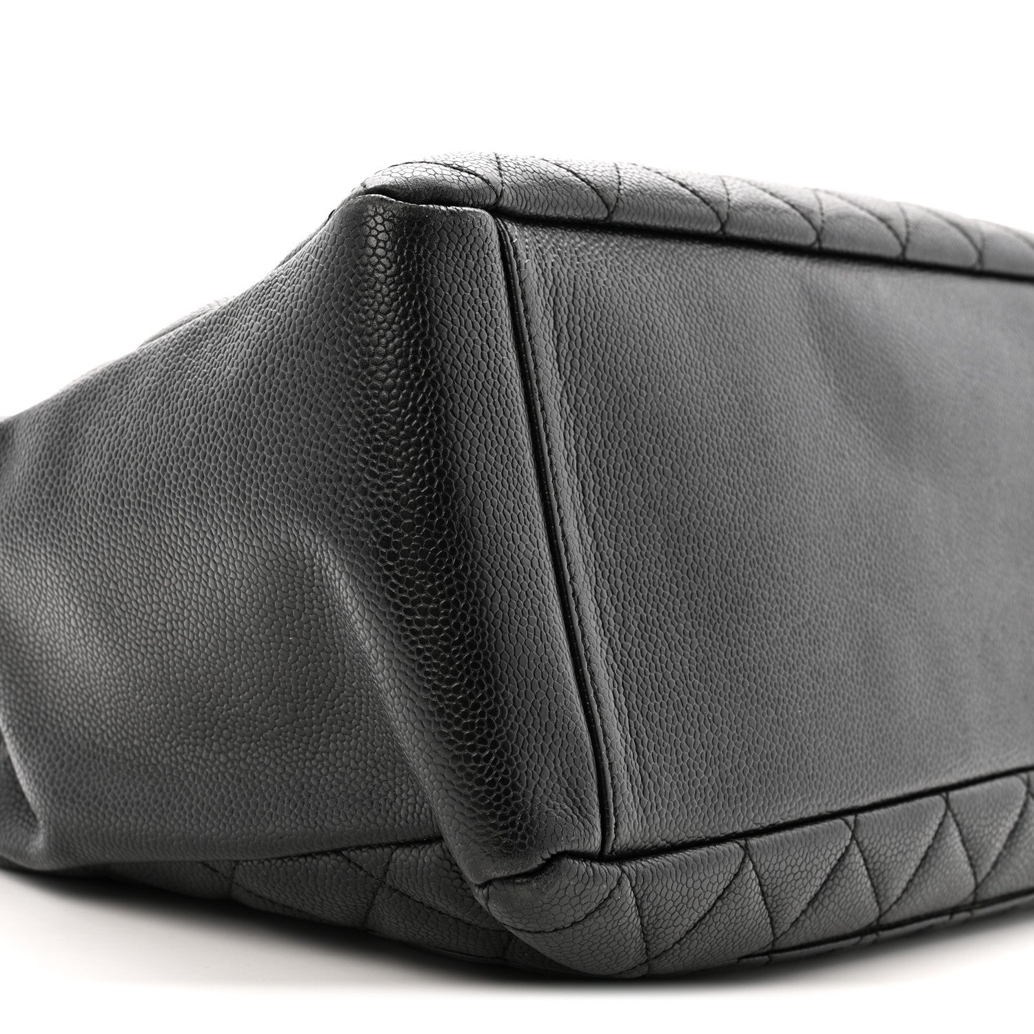 Chanel Caviar Quilted Grand Shopping Tote GST Black