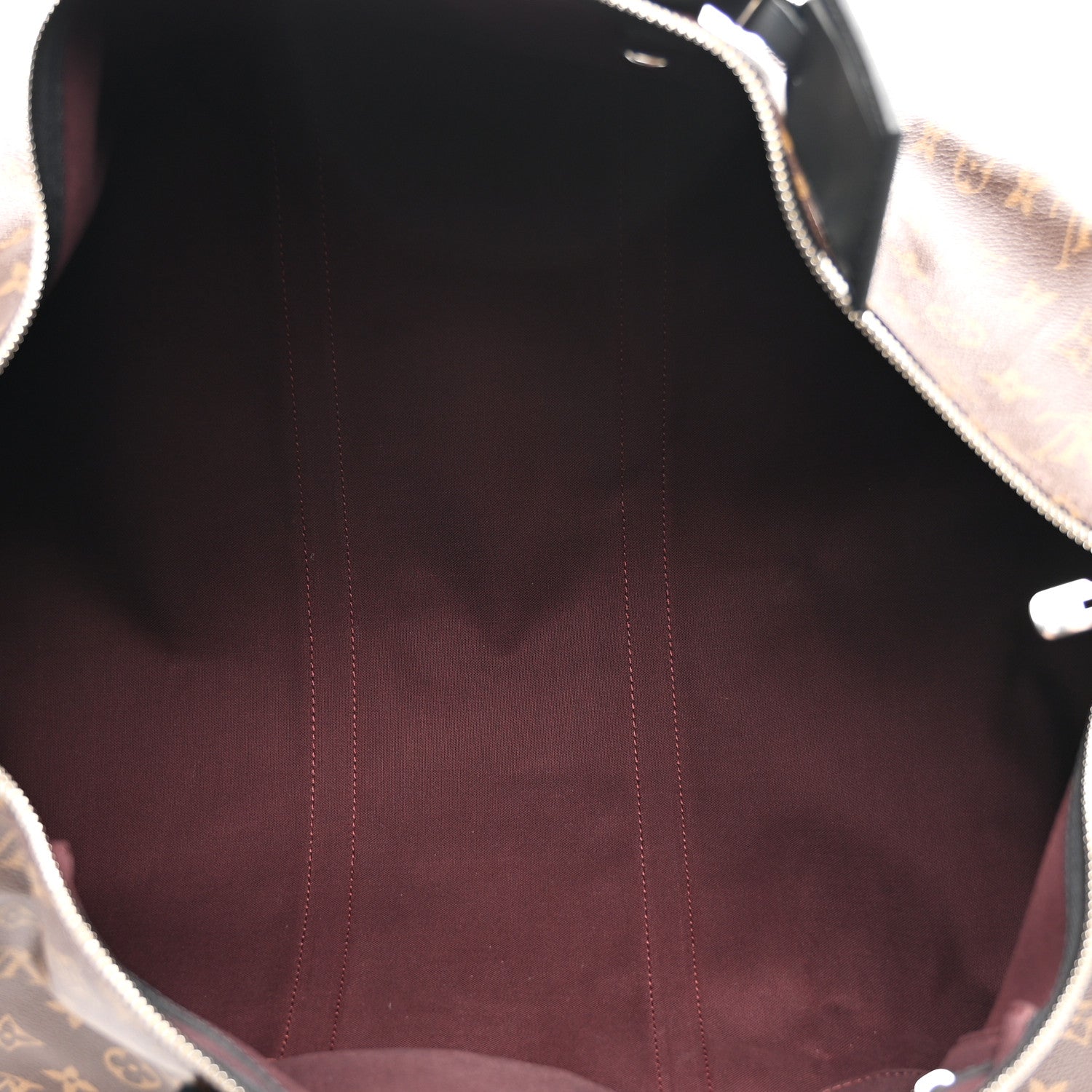 Louis Vuitton Monogram Macassar Keepall Bandouliere 55