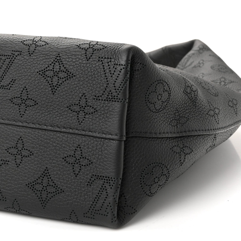 Louis Vuitton Mahina Why Knot MM Black