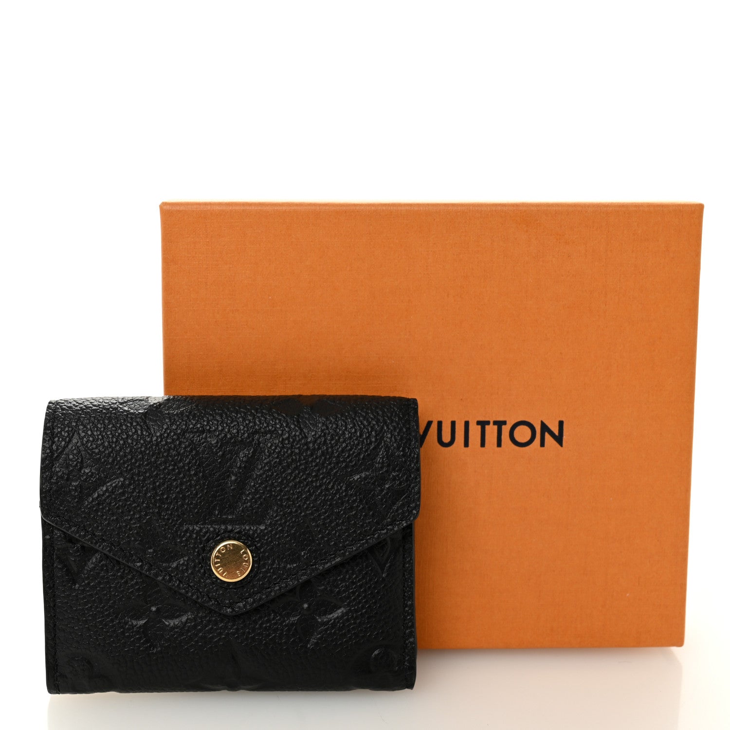 Louis Vuitton Empreinte Zoe Wallet Black