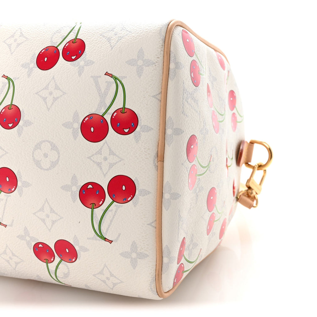 Louis Vuitton LV X TM Monogram Cerises Speedy Soft Bandouliere 30