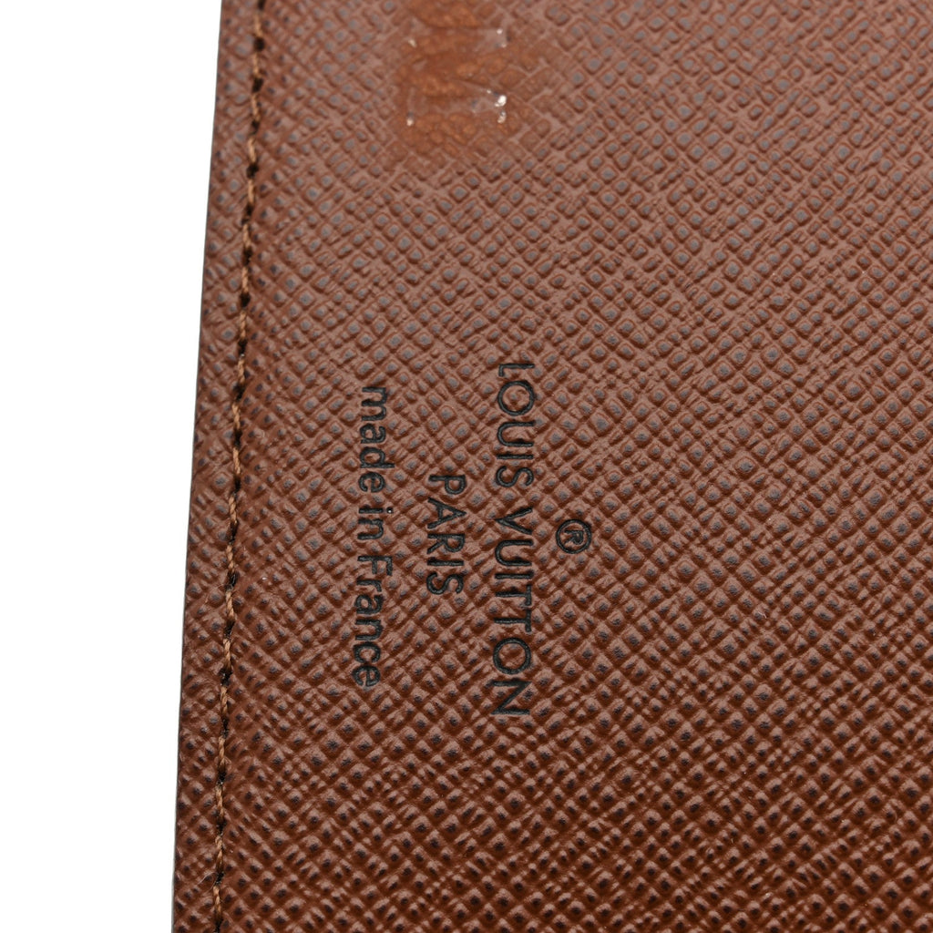 Louis Vuitton Monogram Medium Ring Agenda Cover