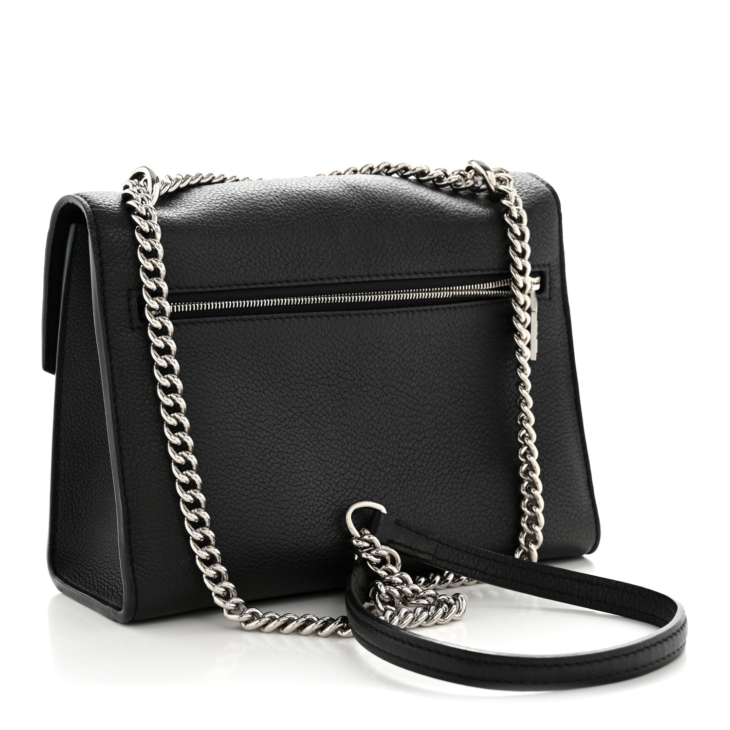 Louis Vuitton Soft Calfskin My Lockme Chain Bag BB Black