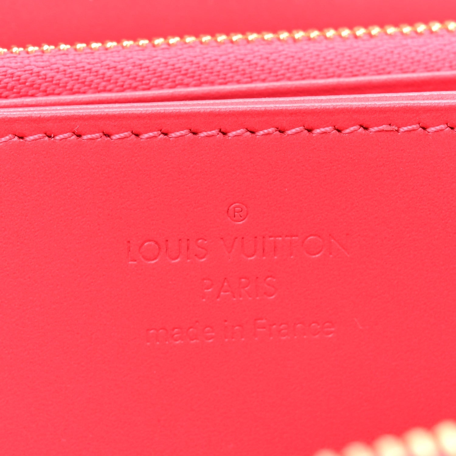 Louis Vuitton Vernis Valentine Zippy Wallet Fuchsia Neon