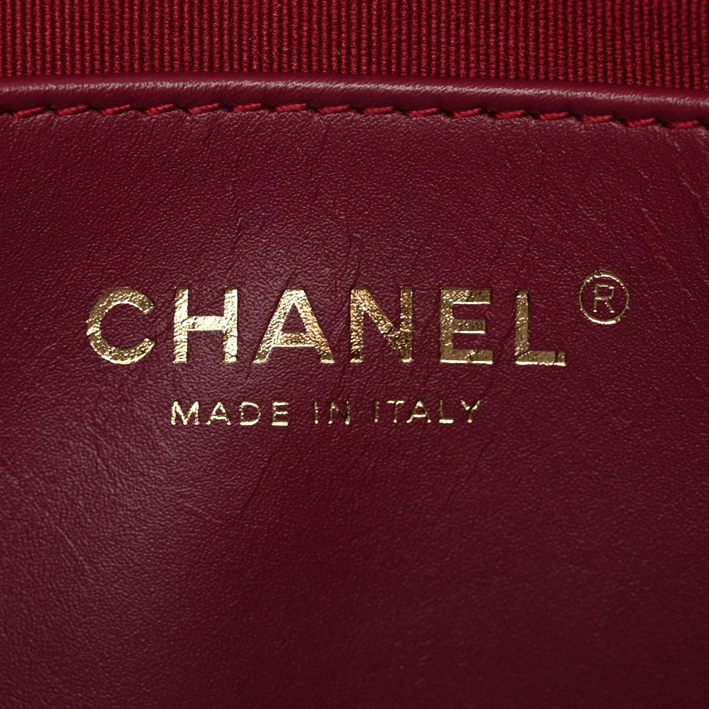 Chanel Lambskin Quilted Mini Flap Black