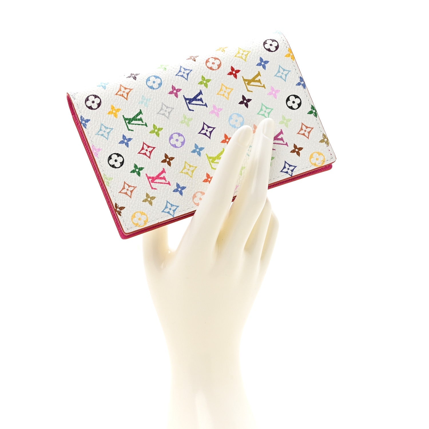 Louis Vuitton LV X TM Monogram Multicolor Passport Cover White
