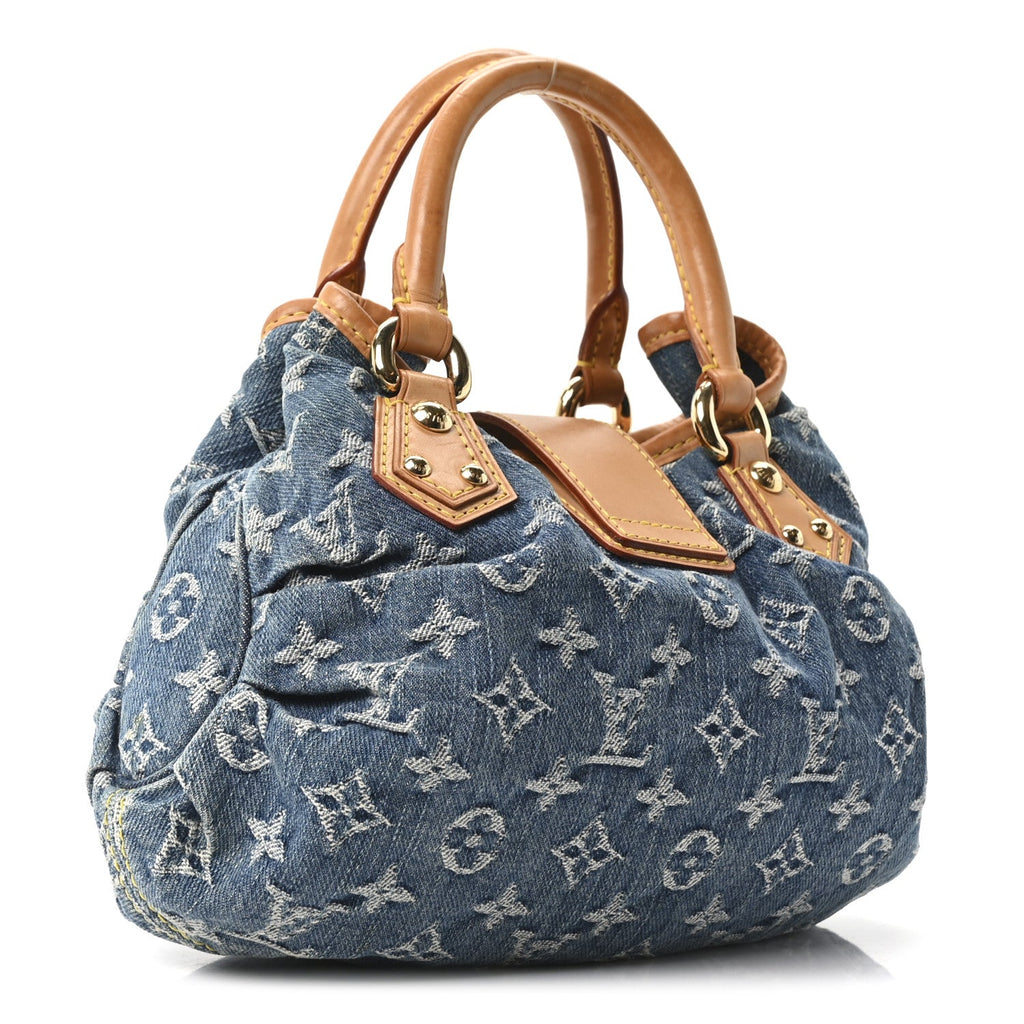 Louis Vuitton Monogram Denim Pleaty Blue