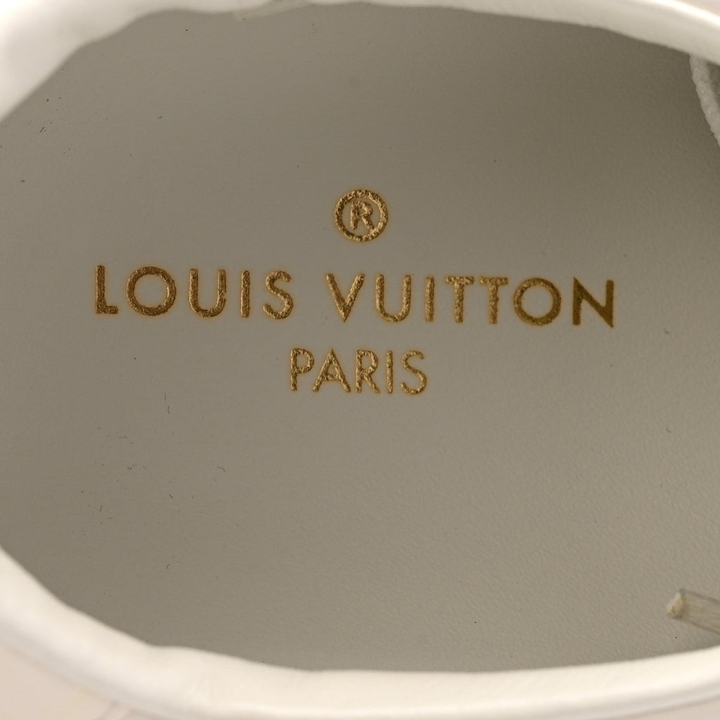 Louis Vuitton Calfskin Frontrow Sneakers 40 White