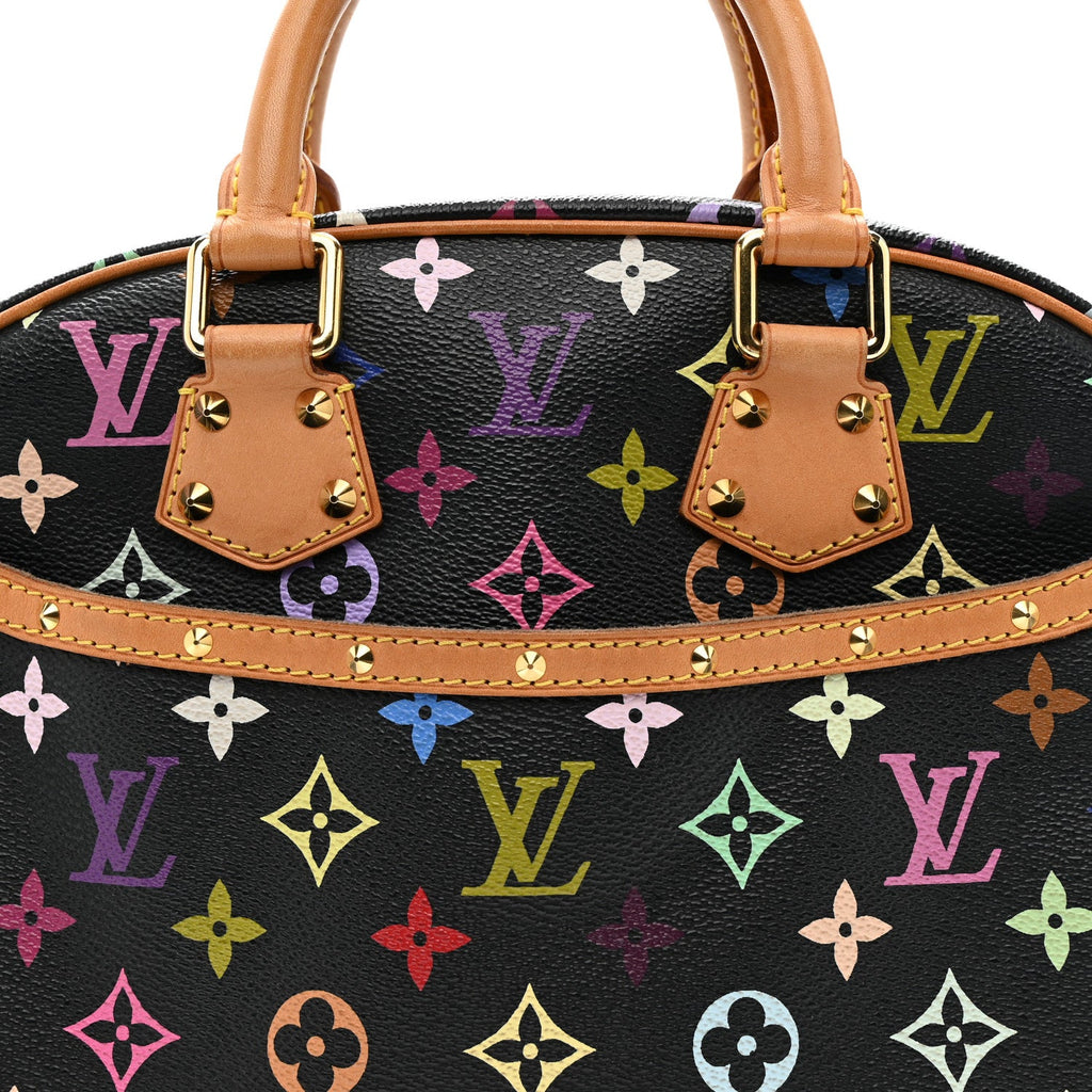 Louis Vuitton Monogram Multicolor Trouville Black