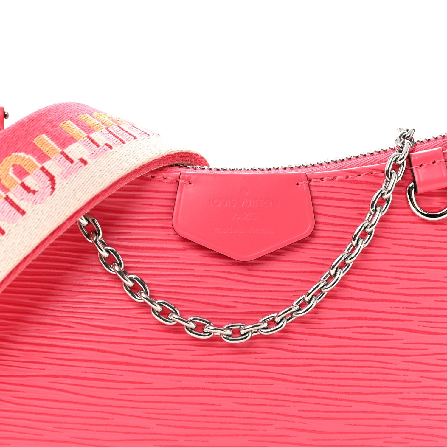 Louis Vuitton Epi Easy Pouch On Strap Dragon Fruit