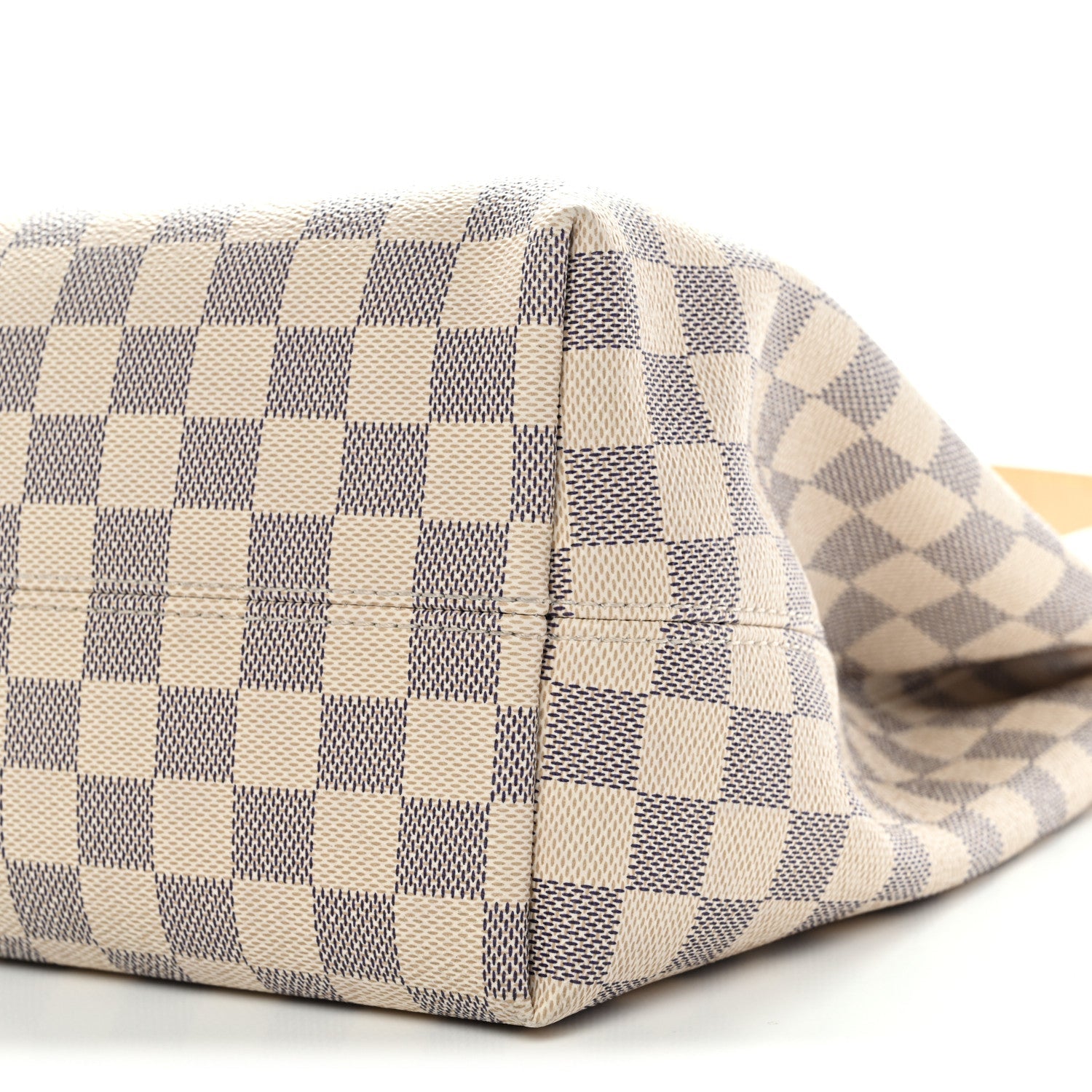 Louis Vuitton Damier Azur Graceful MM Rose Ballerine