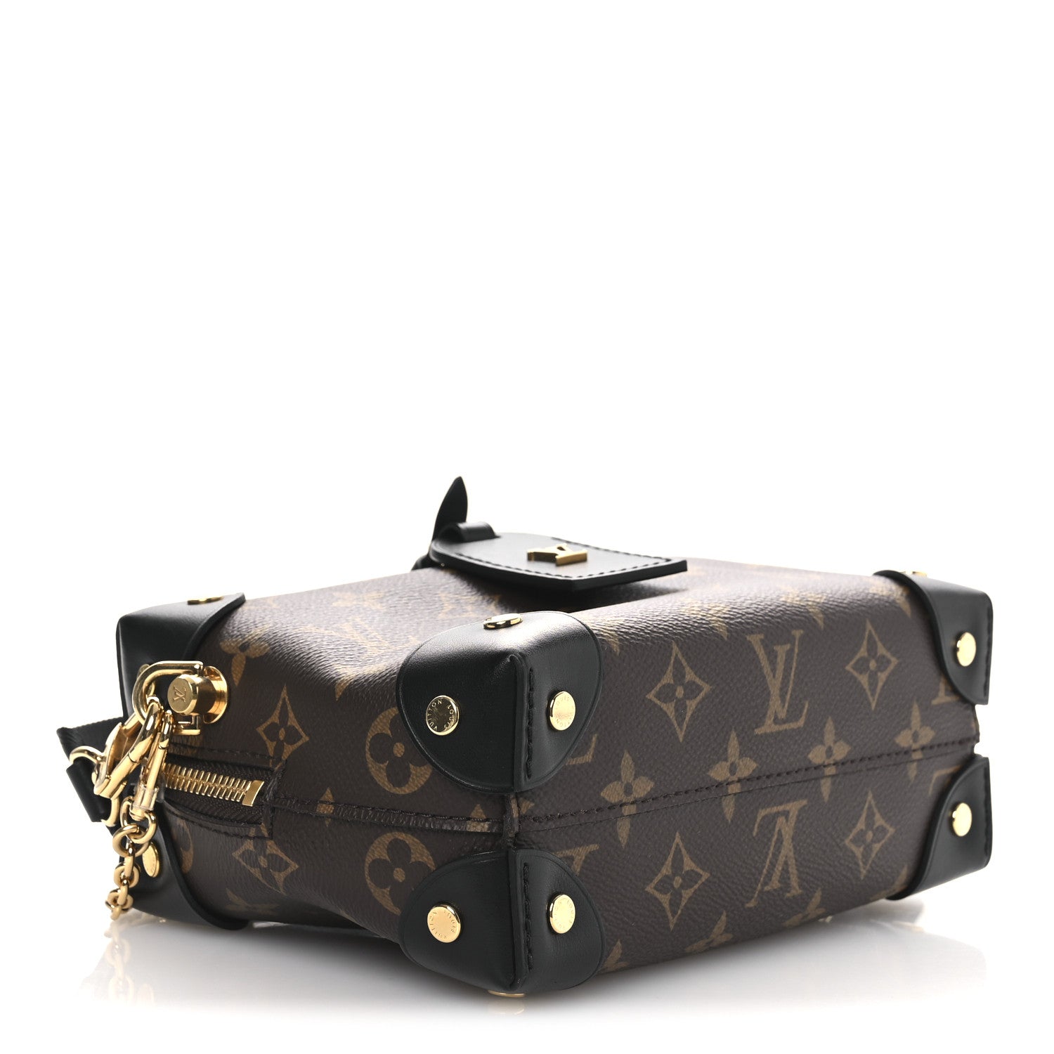 Louis Vuitton Monogram Petite Malle Souple Black