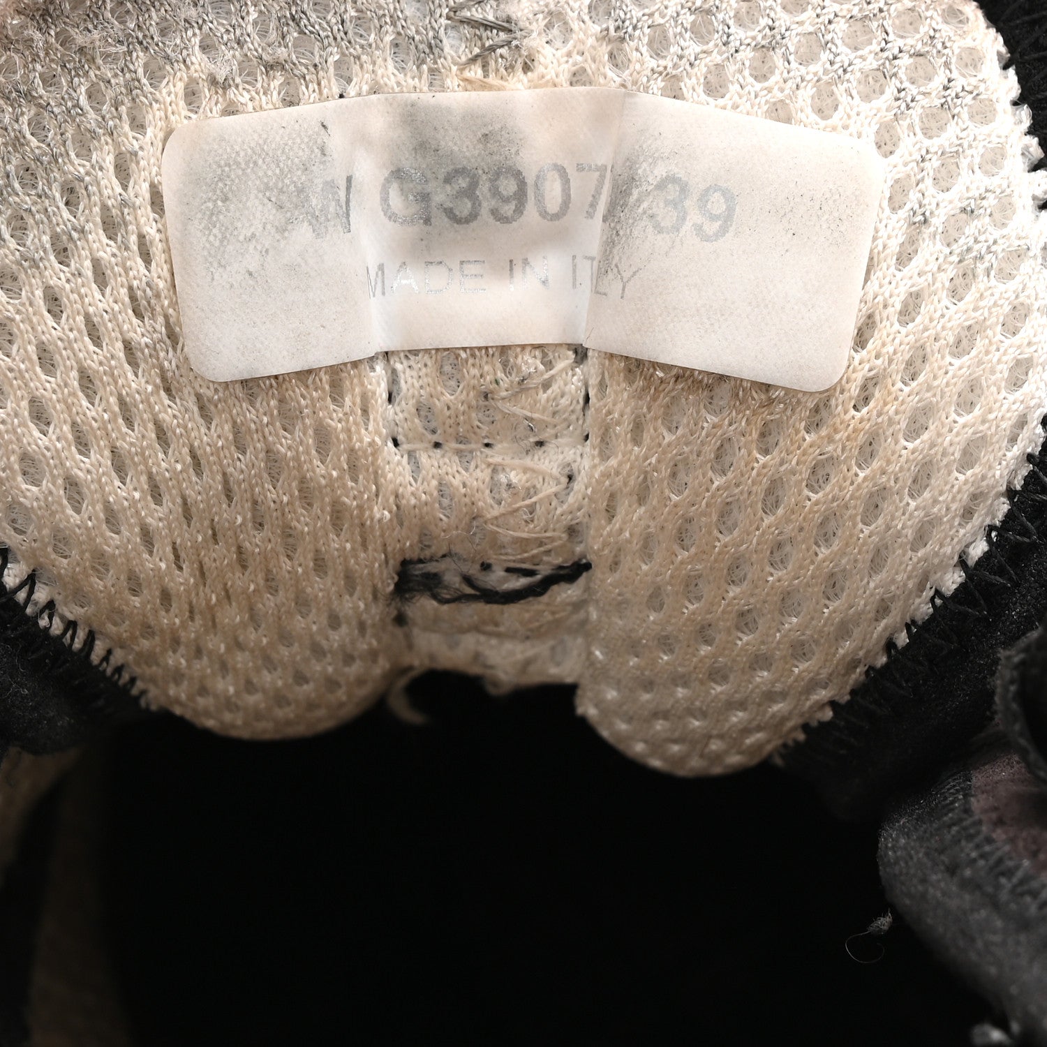 Fabric Suede CC Sneakers 39 Black