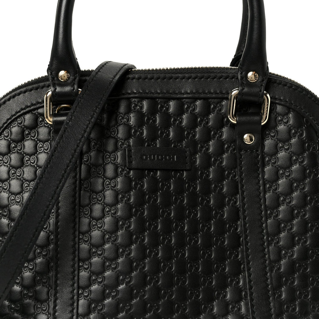 Gucci Microguccissima Mini Dome Bag Black