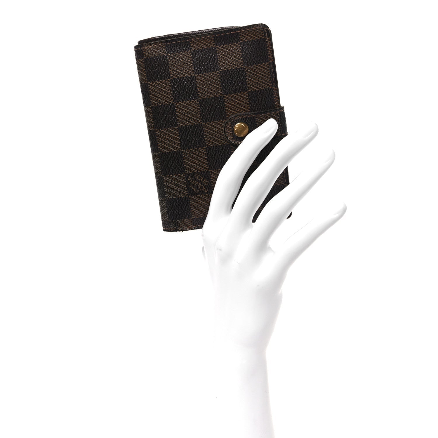 Louis Vuitton Damier Ebene French Purse Wallet