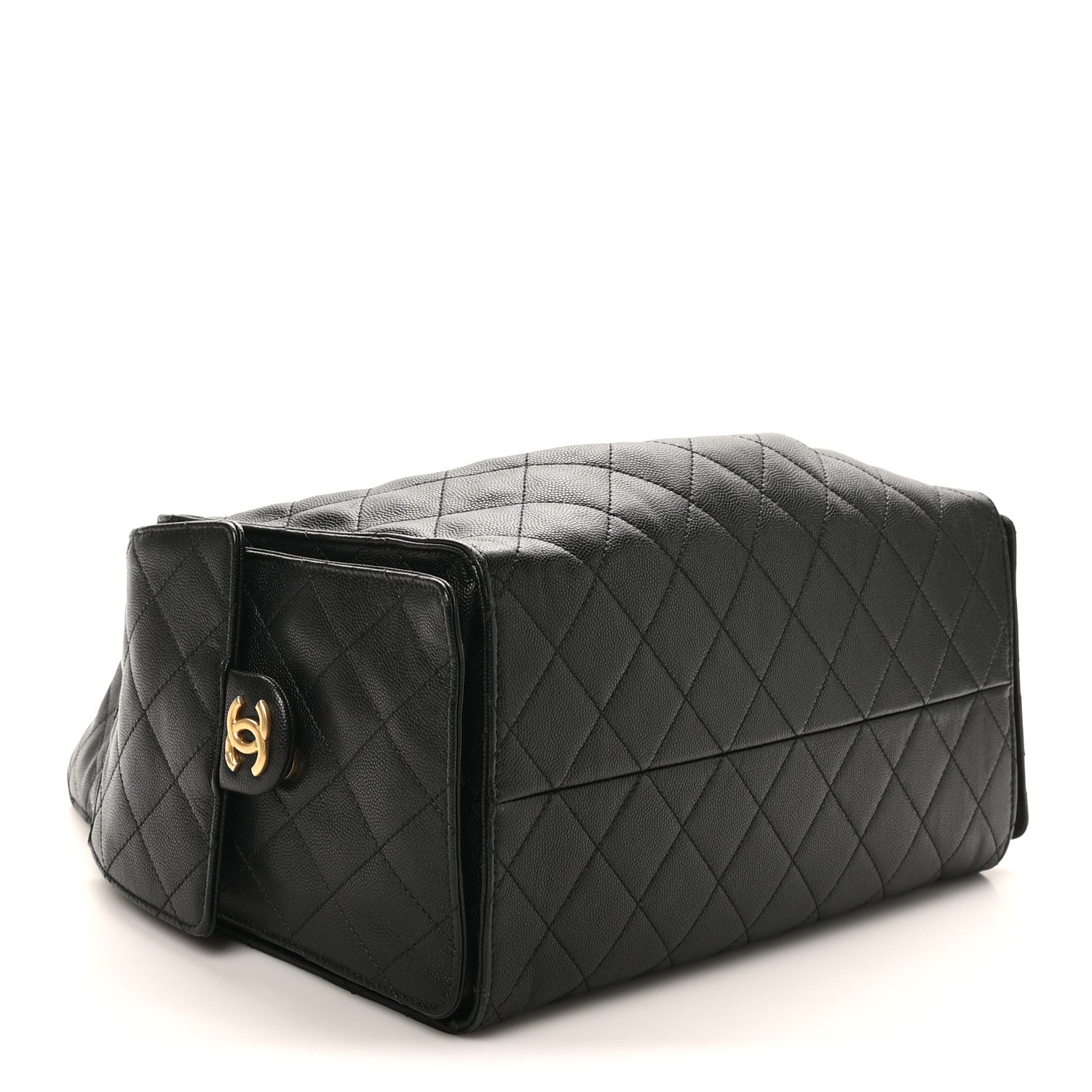 Chanel Caviar Quilted Medium Chanel 25 Handbag Black