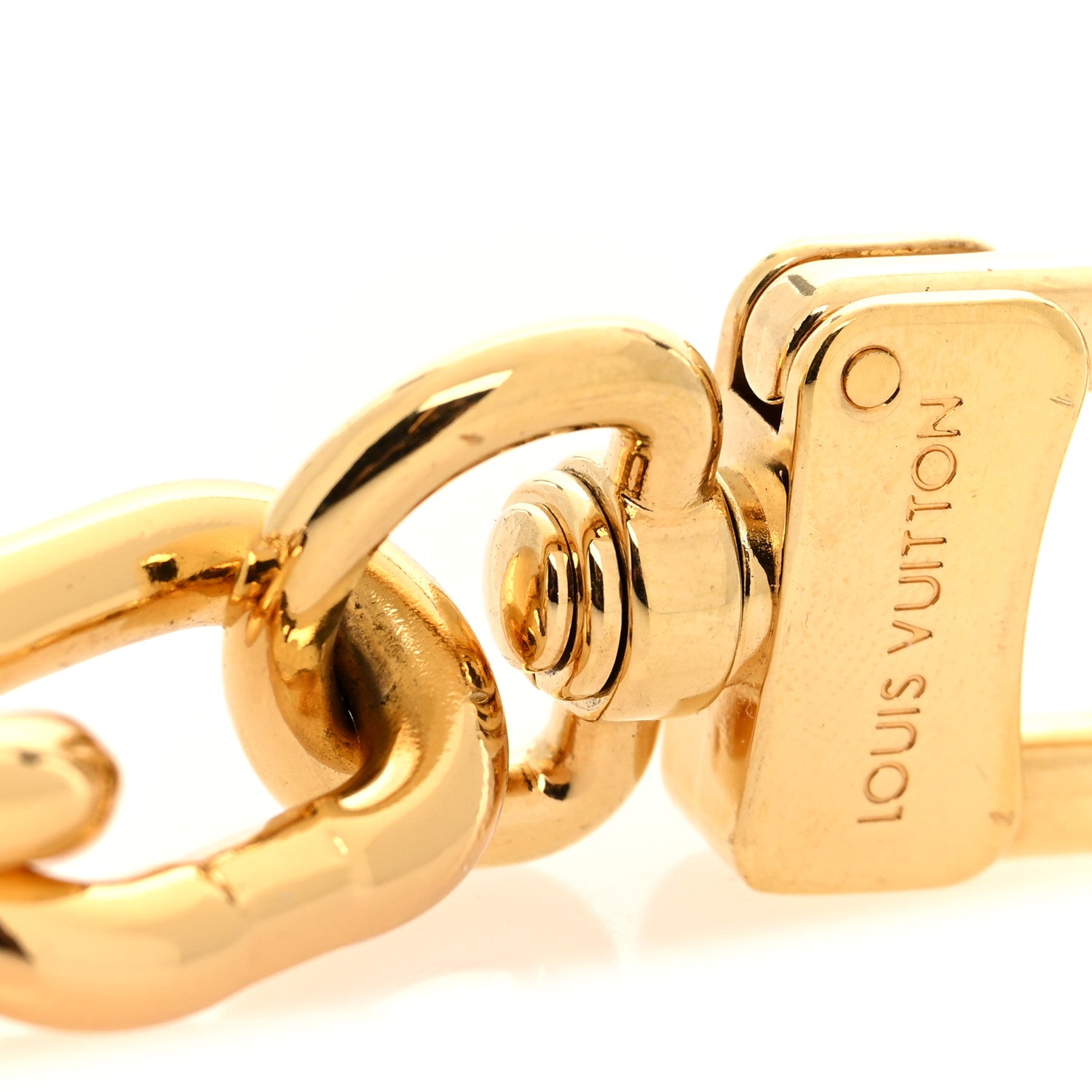 Louis Vuitton Pochette Metis East West Chain Strap Gold