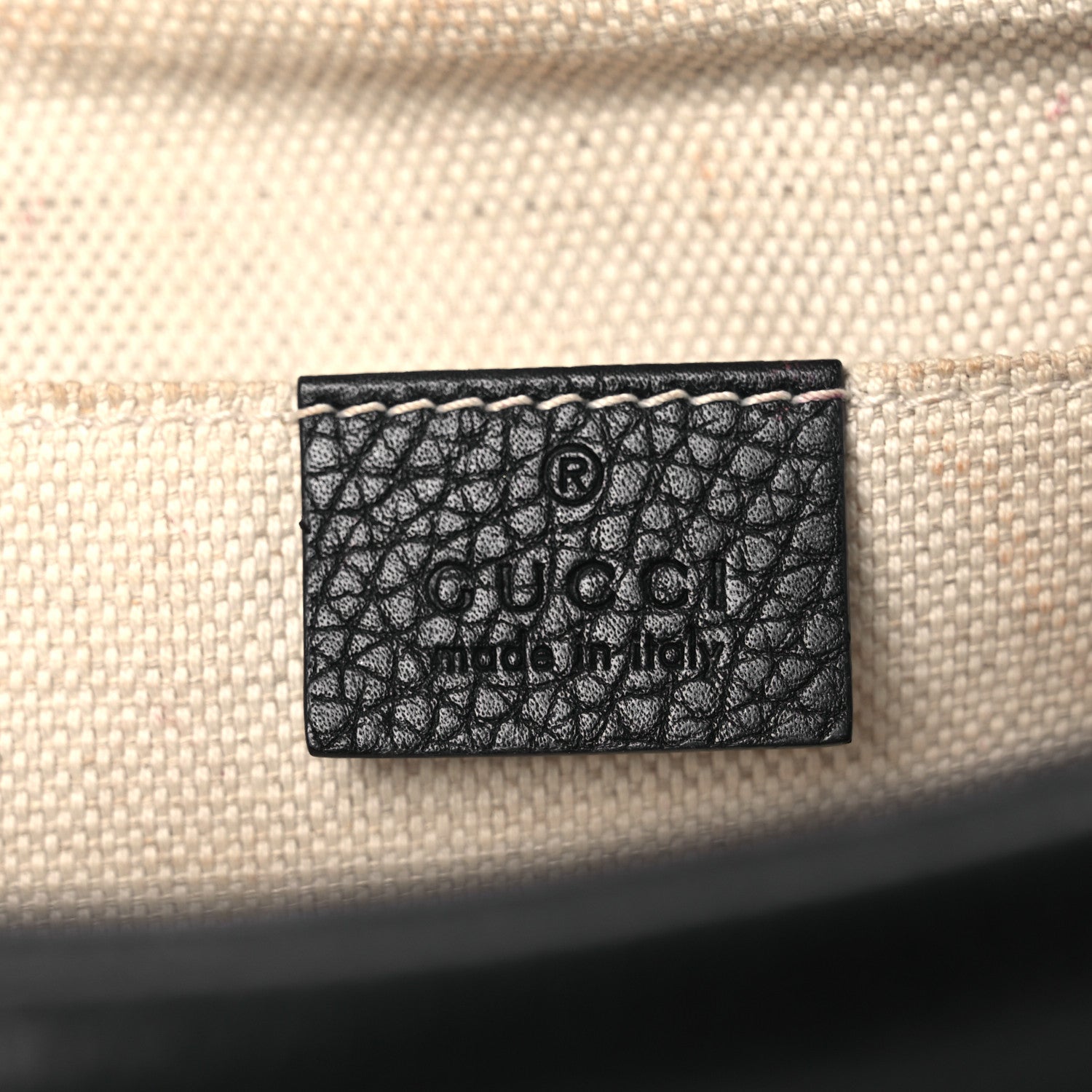 Gucci Pebbled Calfskin Small Soho Disco Bag Black