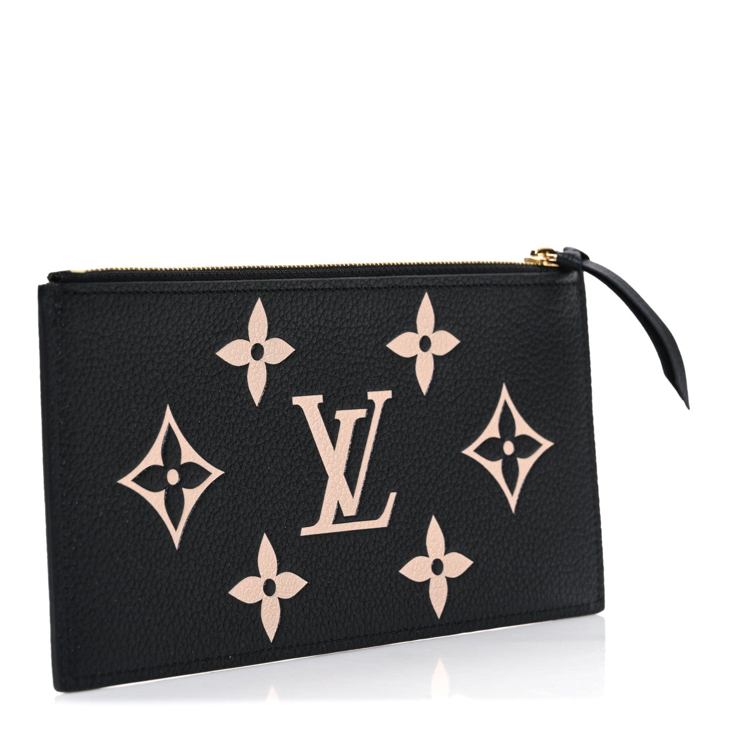 Louis Vuitton Empreinte Monogram Giant Crafty Pochette Felicie Zippered Insert Black