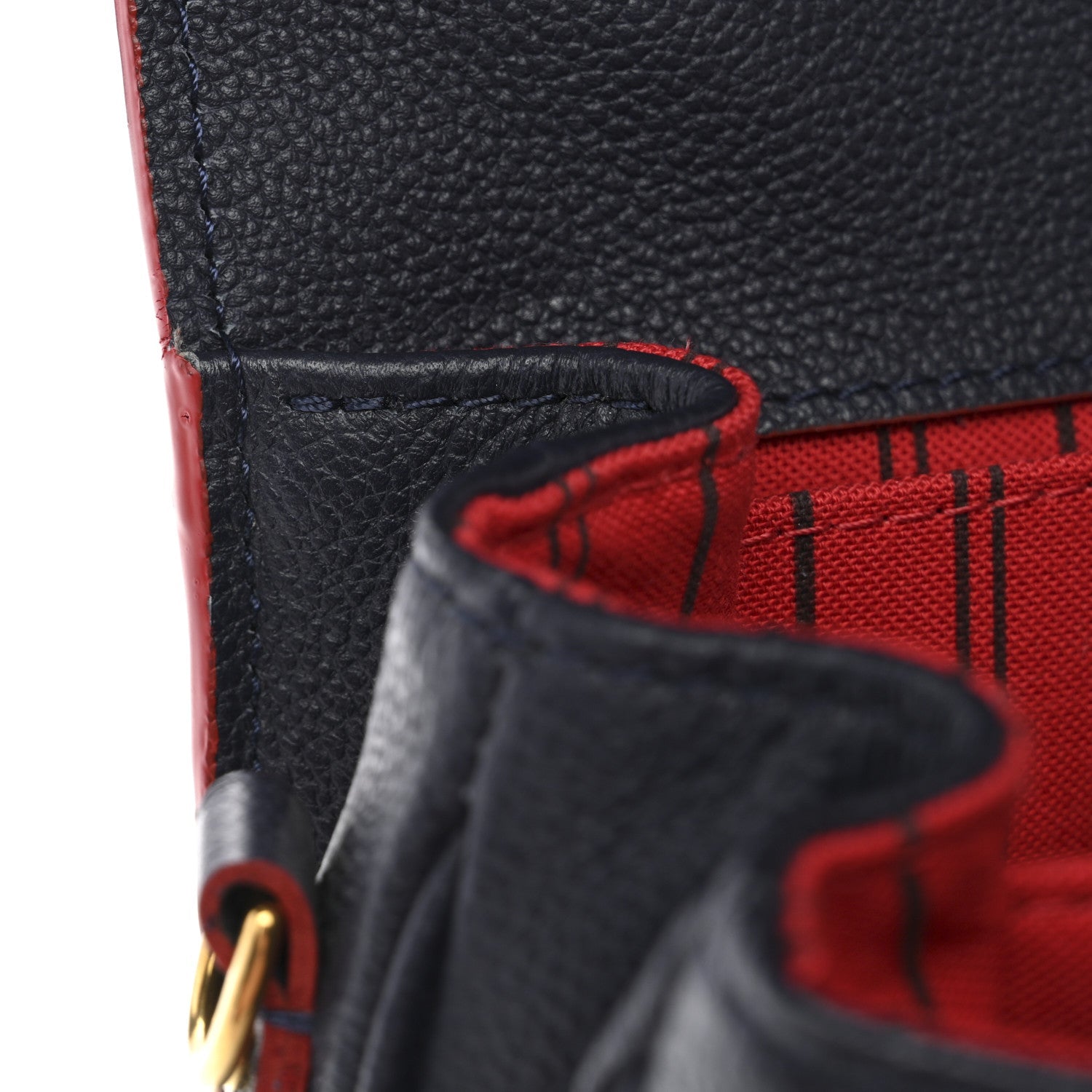 Louis Vuitton Empreinte Pochette Metis Marine Rouge