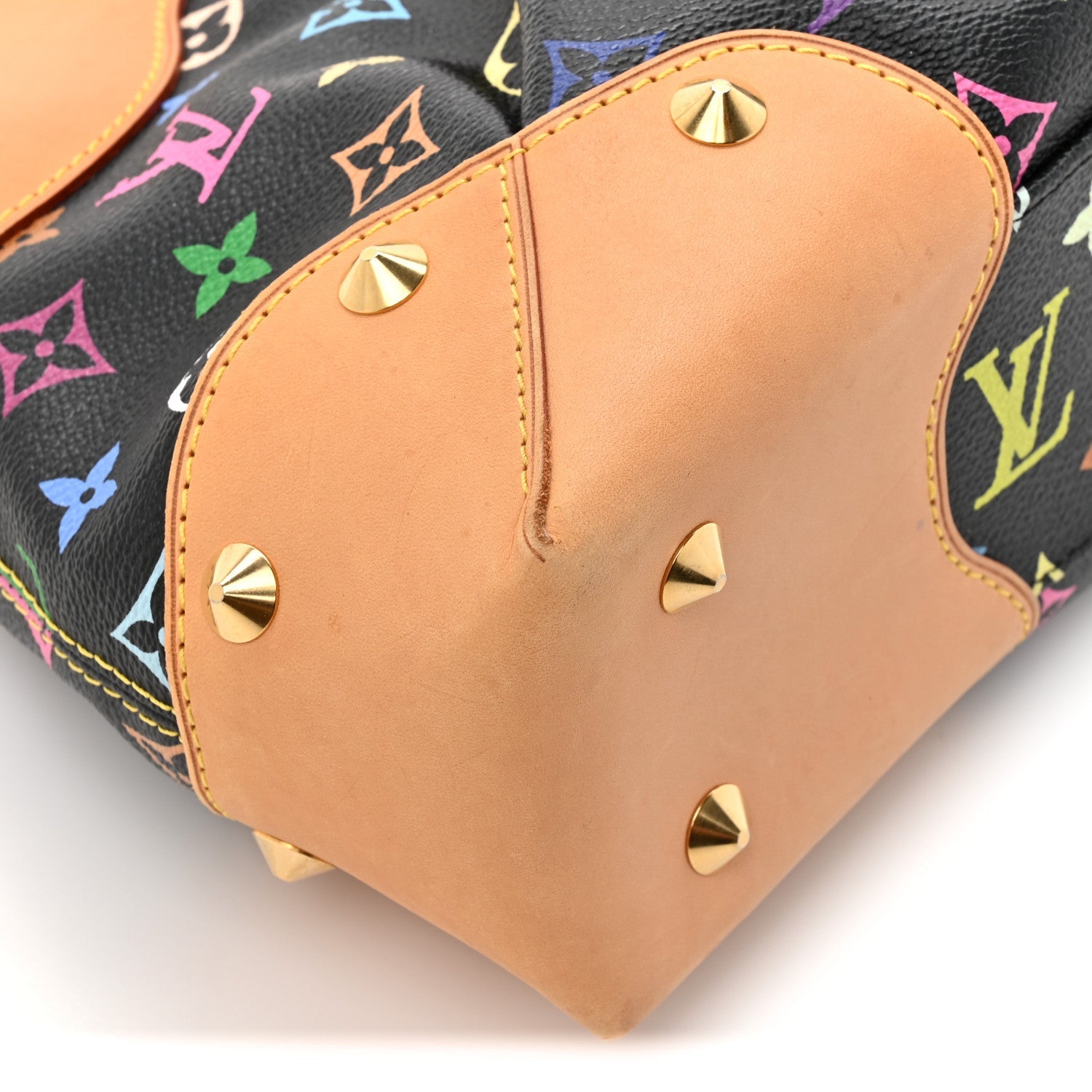 Louis Vuitton Monogram Multicolor Judy MM Black