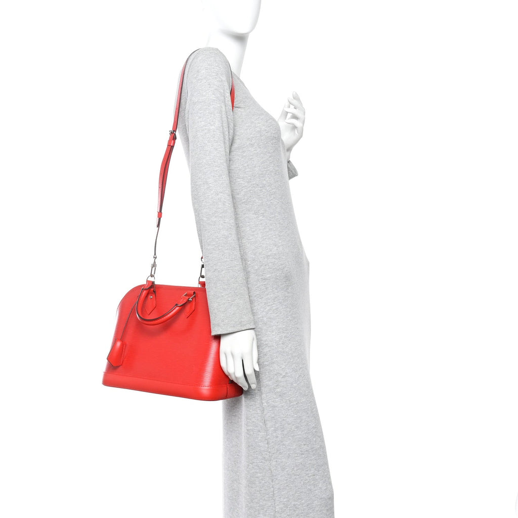 Louis Vuitton Epi Alma PM Coquelicot